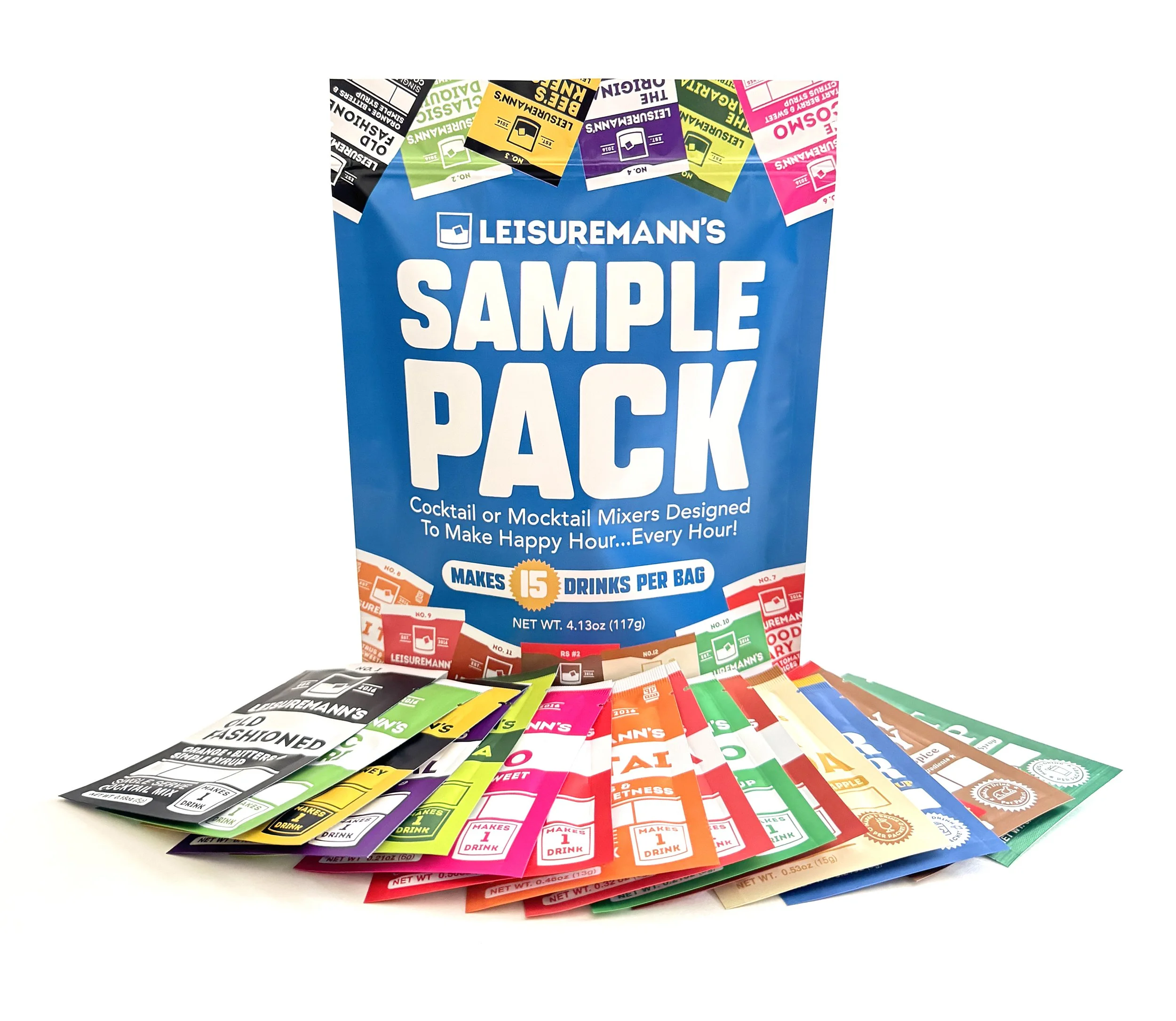 Leisuremann's Cocktail Mixes - Sample Pack Leisuremann's Cocktail Mixes - Sample Pack